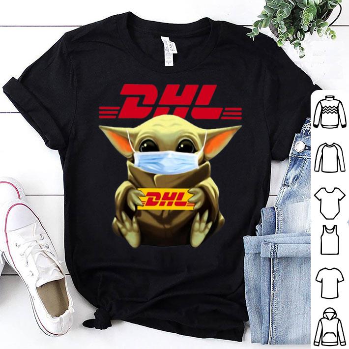 Star Wars Baby Yoda Mask Hug DHL Covid-19 shirt 8