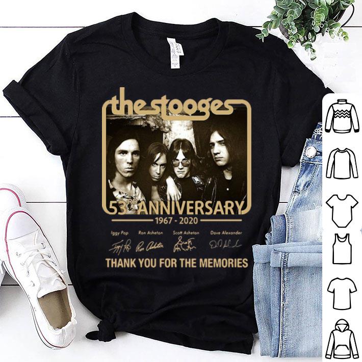 The Stooges 53rd Anniversary Thank You For The Memories Signatures shirt 9