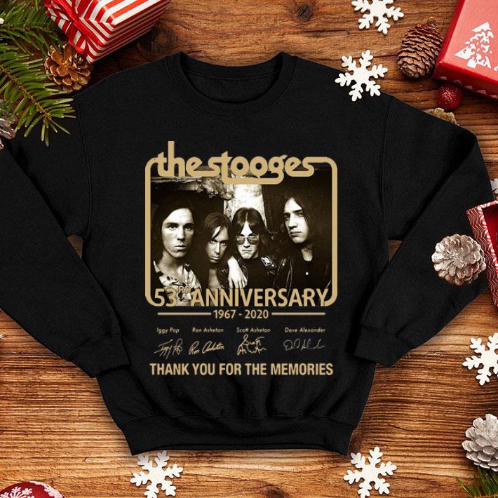 The Stooges 53rd Anniversary Thank You For The Memories Signatures shirt 12 The Stooges 53rd Anniversary Thank You For The Memories Signatures shirt