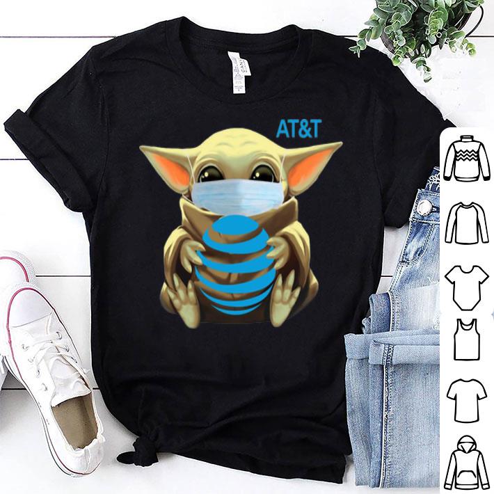 Star Wars Baby Yoda Mask Hug AT&T shirt 8