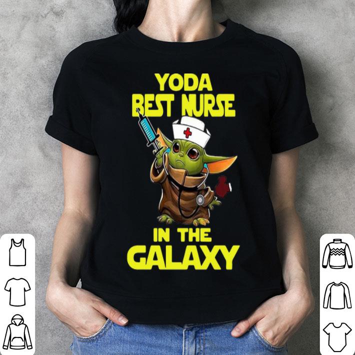 Star Wars Baby Yoda Best Nurse In The Galaxy shirt 3 Star Wars Baby Yoda Best Nurse In The Galaxy shirt 3