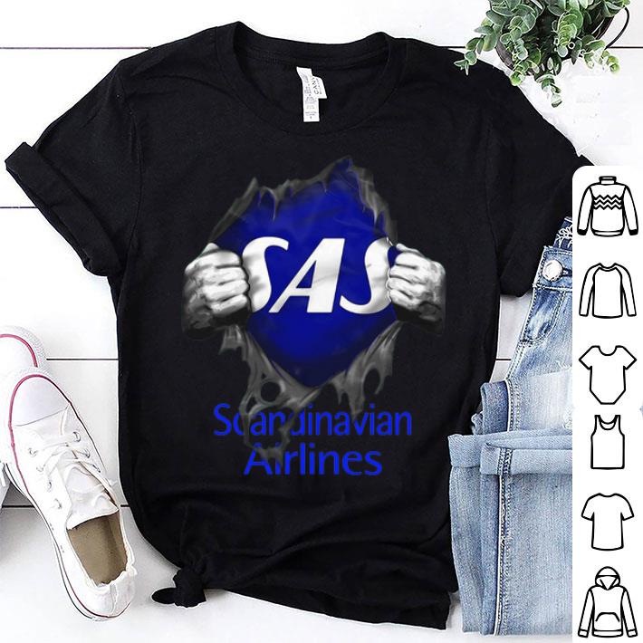 Blood Inside Me Scandinavian Airlines shirt 8