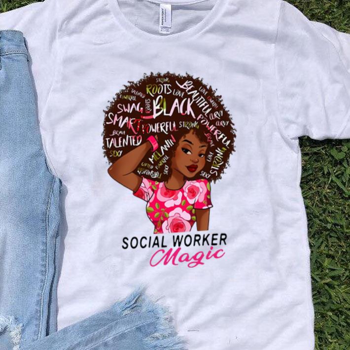 Black Queen Social Worker Magic shirt 8