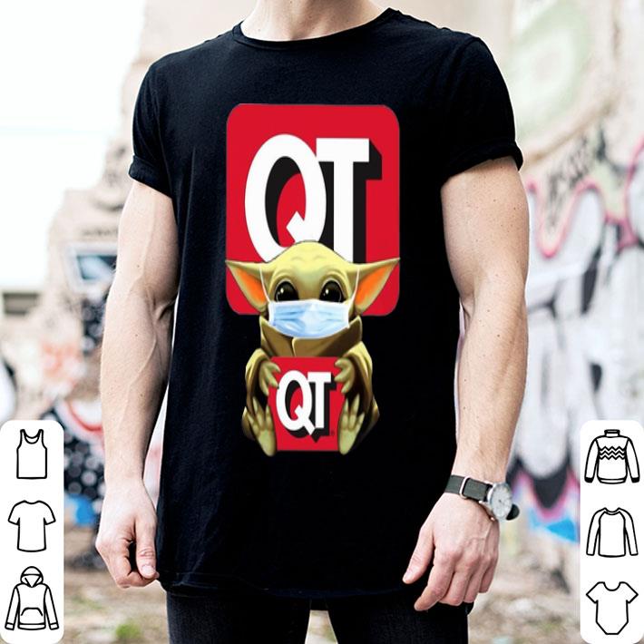 Star Wars Baby Yoda Face Mask Hug Quiktrip shirt 2 Star Wars Baby Yoda Face Mask Hug Quiktrip shirt 2