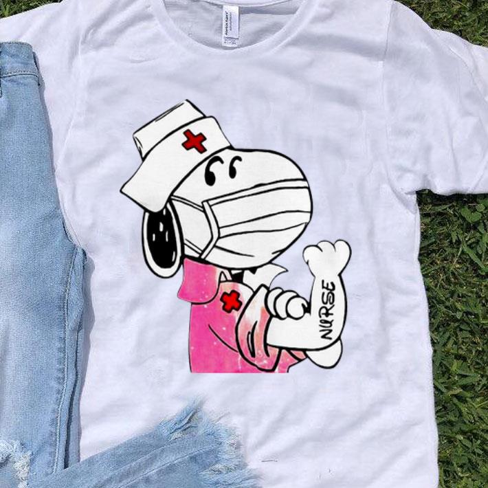 Snoopy Strong Nurse Mask shirt 8