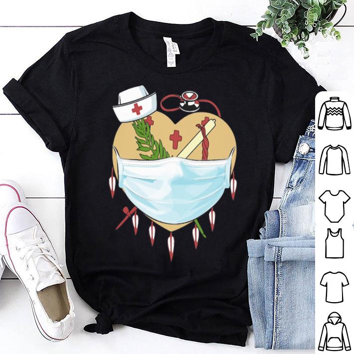 Oklahoma Protect Nurse Stethoscope Heart Covid-19 shirt 8