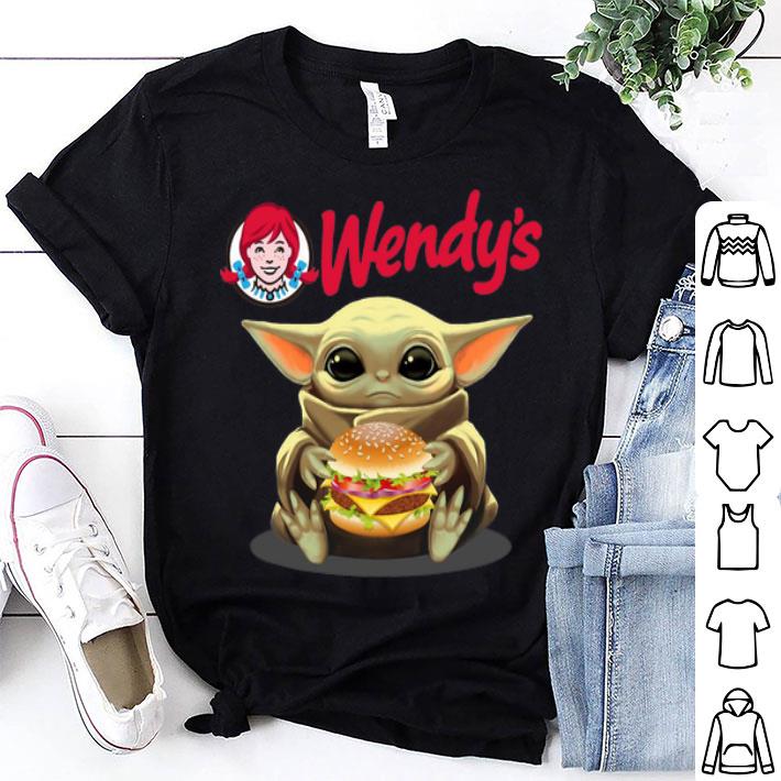 Star Wars Baby Yoda Hug Hamburguesa Wendy’s shirt 8