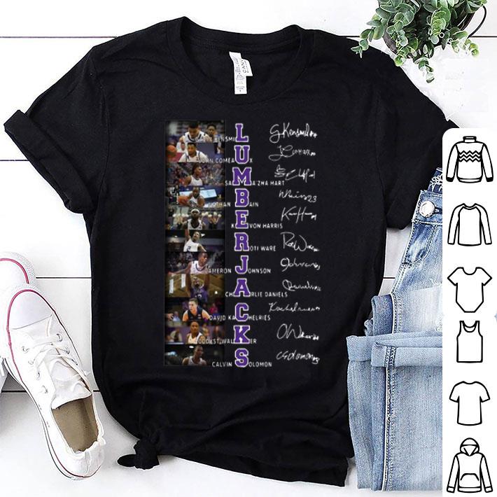 Lumberjack Having Kensmil John Comeaux Nathan Bain Signatures shirt 8