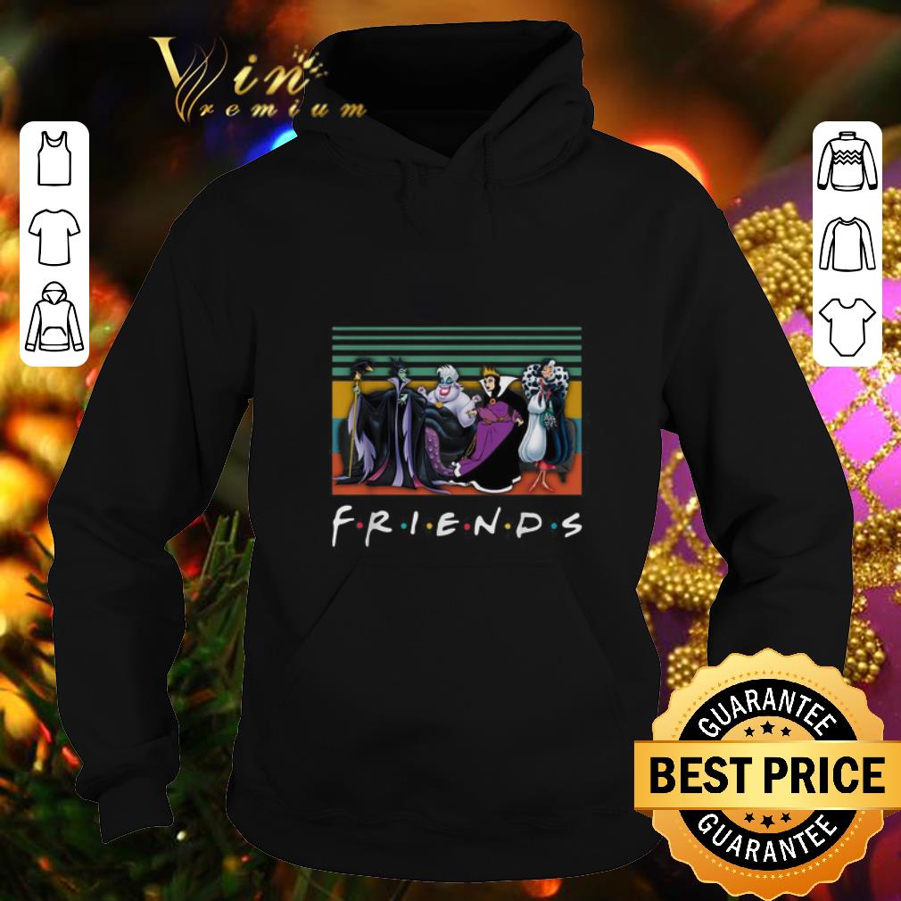 Funny Disney Villains Characters Friends Vintage shirt