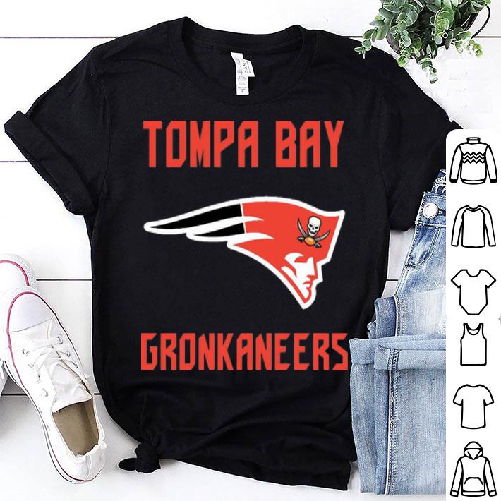 Tompa Bay Gronkaneers Tampa Bay Buccaneers And New England Patriots shirt 9