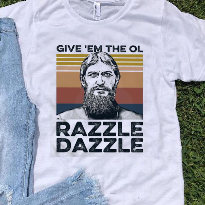 Vintage Grigori Rasputin Give ‘em The Ol Razzle Dazzle shirt 8