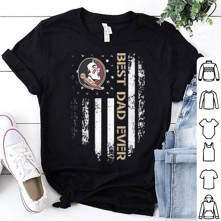 Florida State Seminoles Best Dad Ever American Flag Father's Day shirt 8