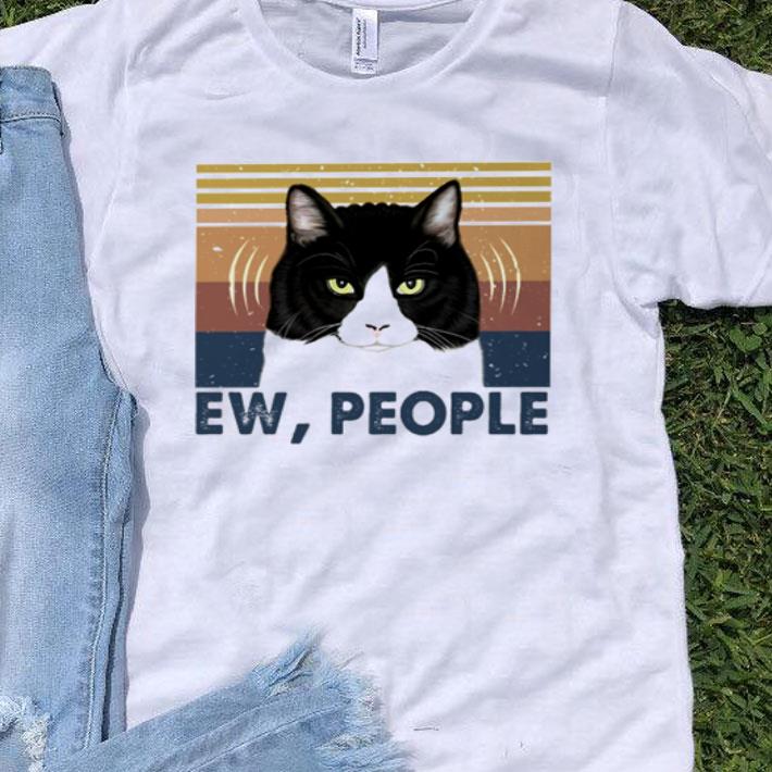 Vintage Cat Ew People shirt 8