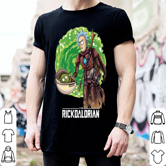 Rick And Morty Baby Yoda The Rickdalorian shirt 2 Rick And Morty Baby Yoda The Rickdalorian shirt 2