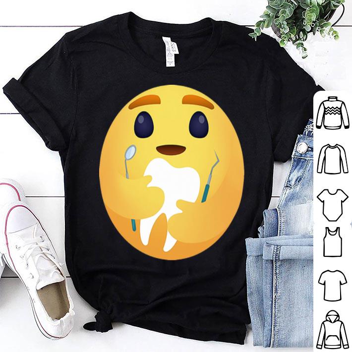 Facebook Care Emoji Hug Dentist shirt 9