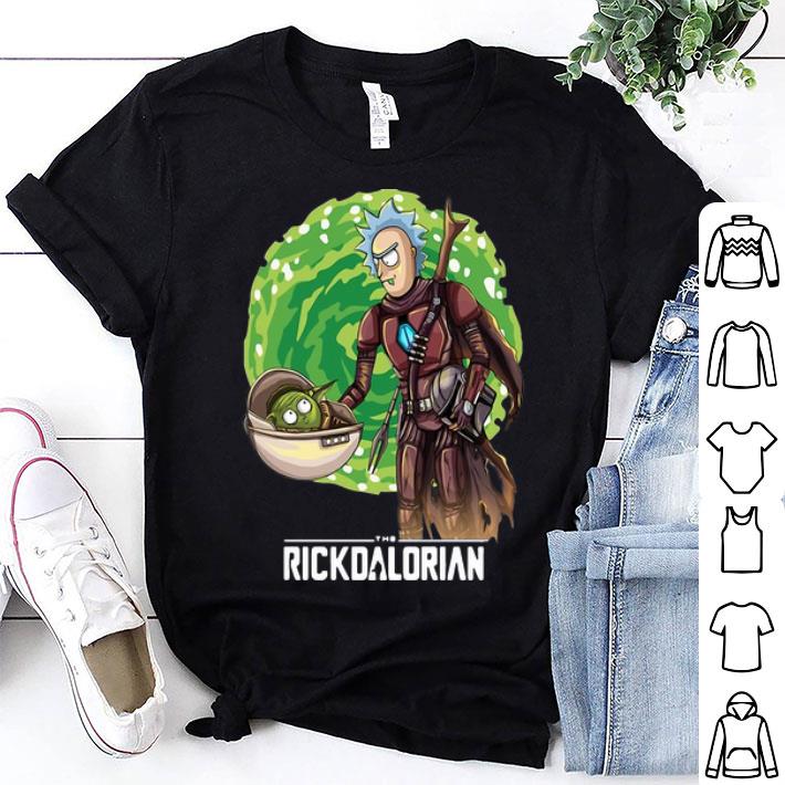 Rick And Morty Baby Yoda The Rickdalorian shirt 8
