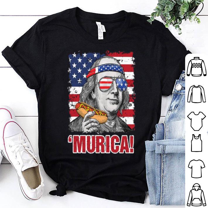 Benjamin Franklin Murica Independence Day American Flag shirt 8