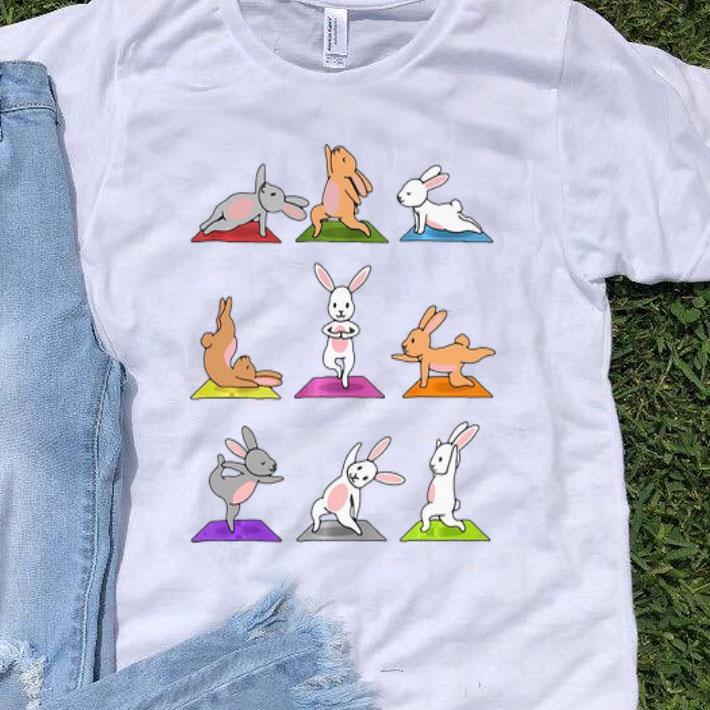 Bunnies Yoga Namaste shirt 9