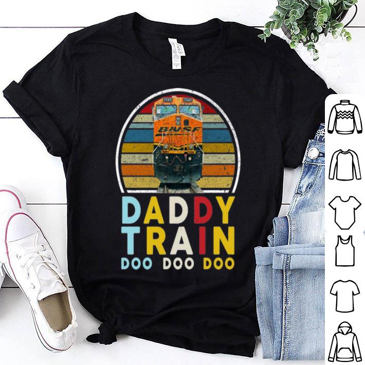 Vintage Daddy Train Doo Doo Doo Father's Day shirt 9