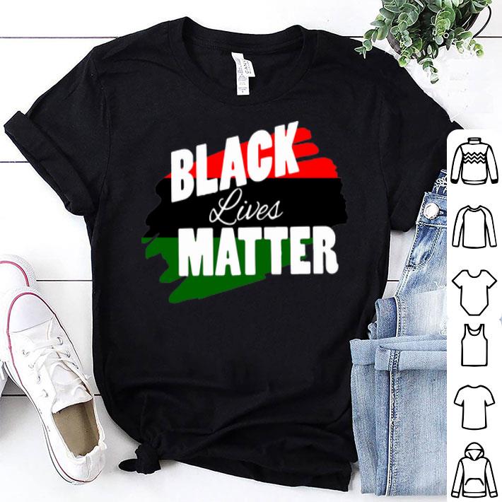 Stop Violence Black Lives Matter Flag shirt 9