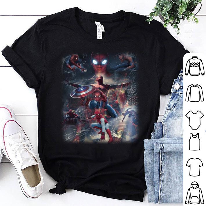 Marvel Spider Man Far From Home And Captain America Shield shirt 9