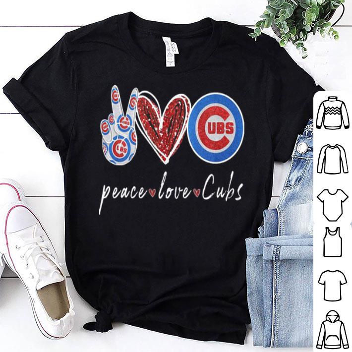 Peace Love Chicago Cubs Diamonds shirt 9