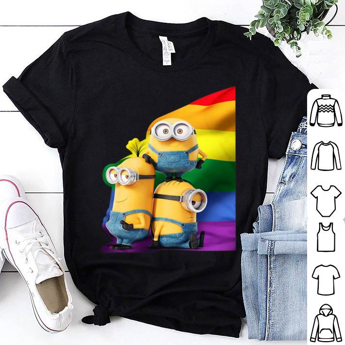 LGBT Minions Rainbow shirt 9
