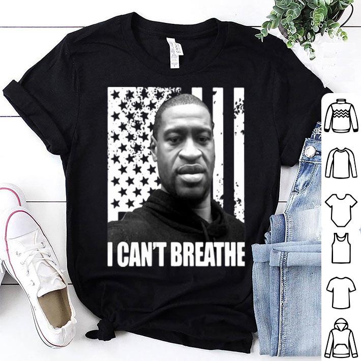 George Floyd I Can’t Breathe American Flag shirt 8
