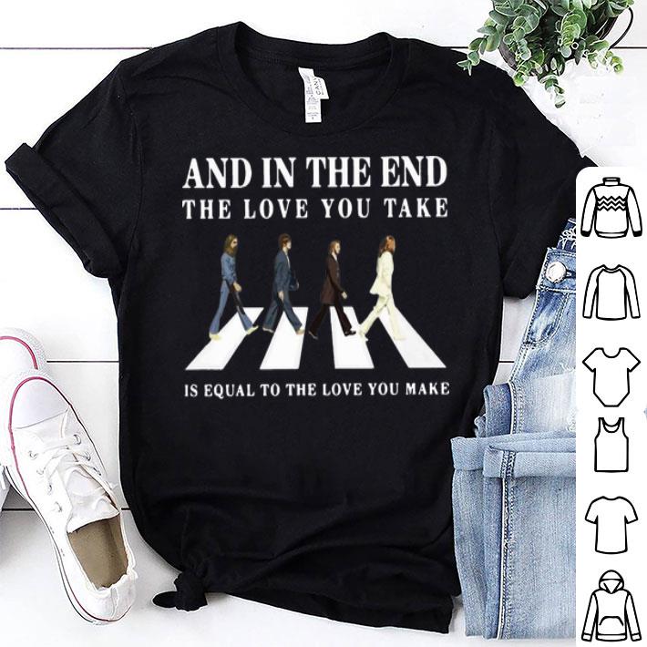 The Beatles Abbey Road The Love You Take Is Equal To The Love You Make shirt 8
