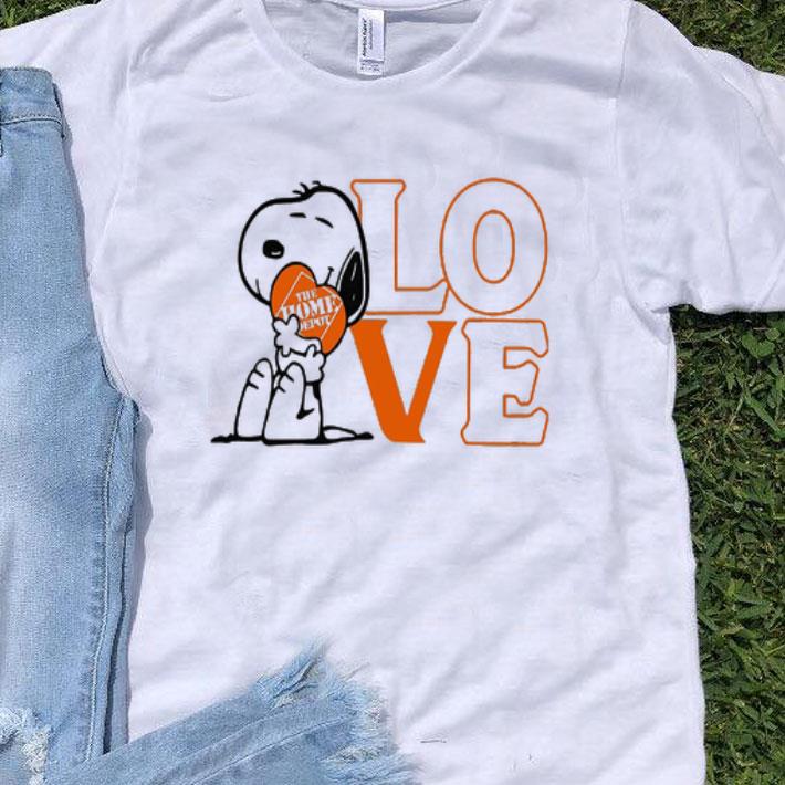 Snoopy Hug Heart Love The Home Depot shirt 9