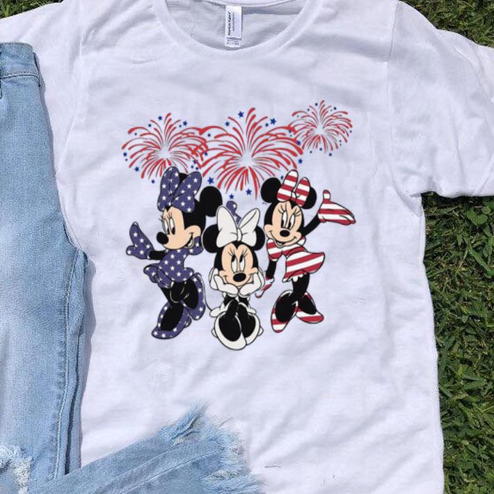 Mickey Mouses Fireworks Independence Day American Flag shirt 8