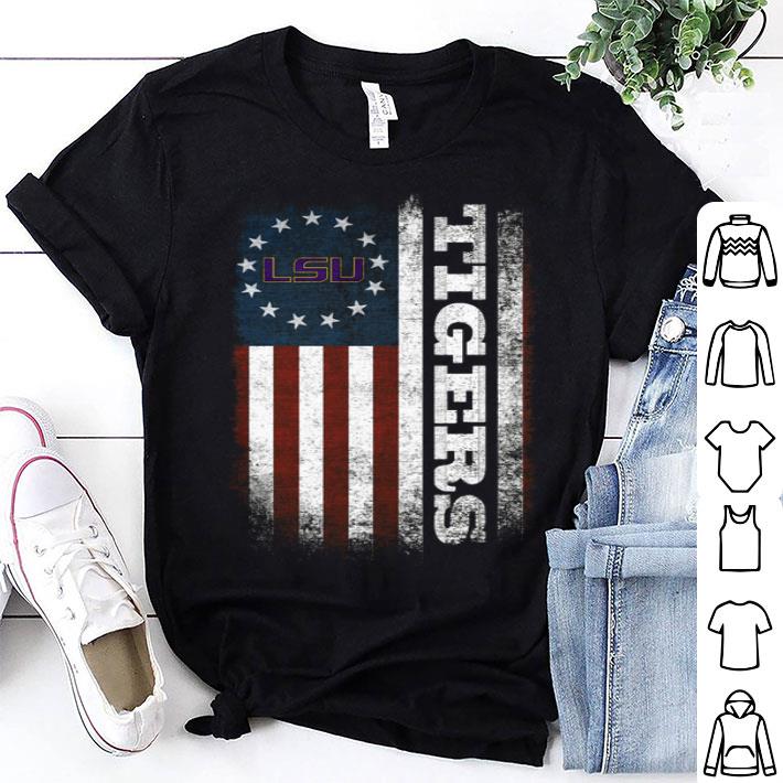 Lsu Tigers Betsy Ross Flag shirt 9