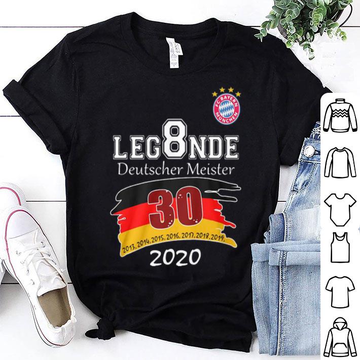 FC Bayern Munchen Leg8nde Deutscher Meister 2020 shirt 9
