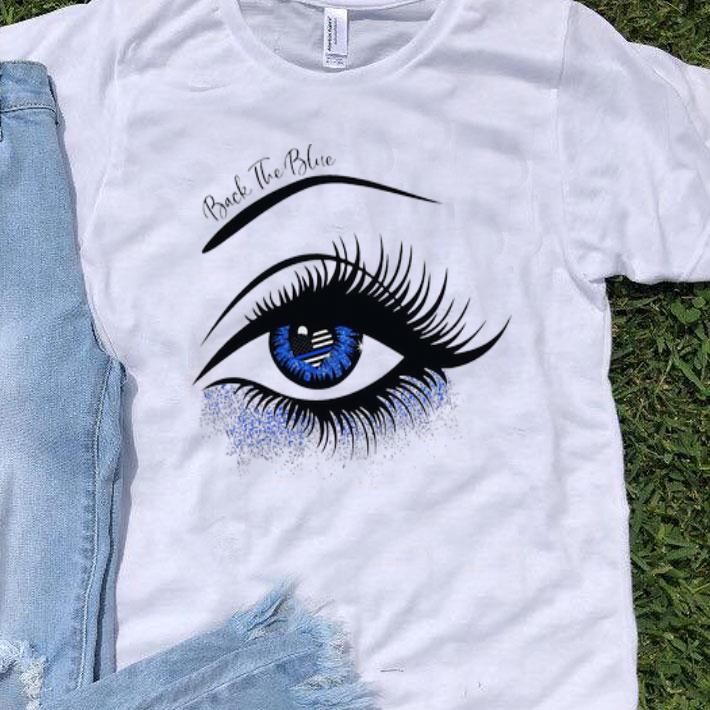 Eye Back The Blue Thin Blue Line Flag shirt 8