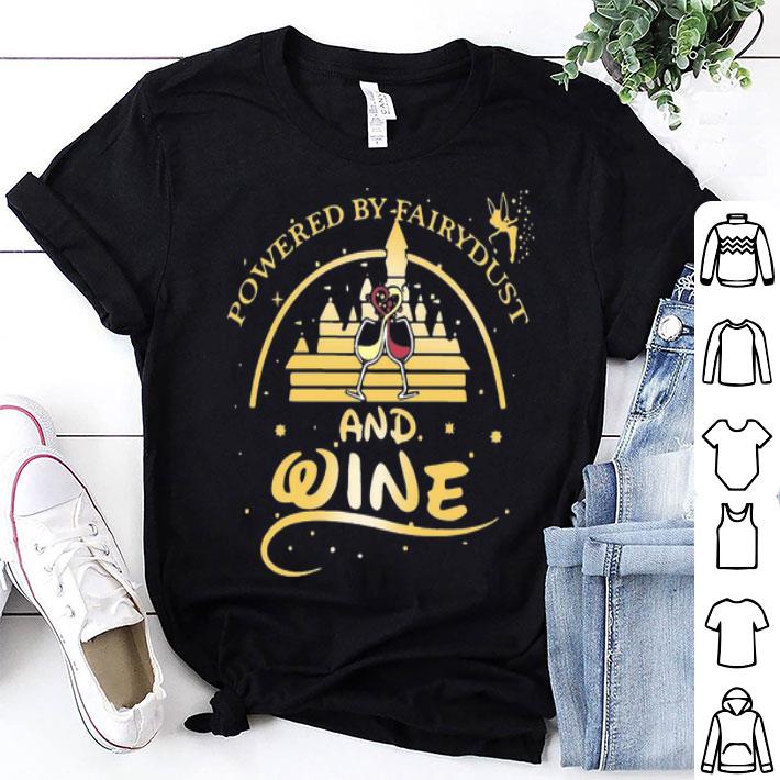 Cinderella Castle powered By Fairydust And Wine Walt Disney shirt 8