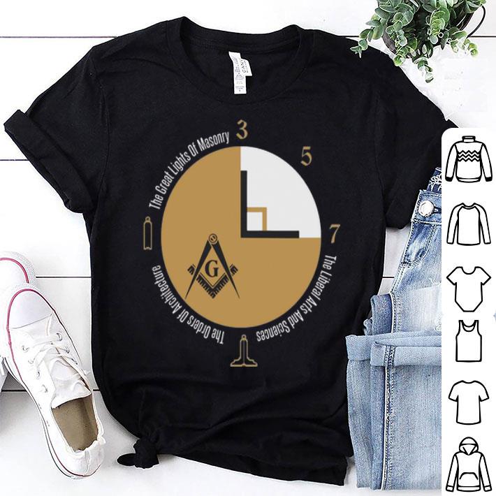 The Great Lights Of Masonry The Liberal Arts And Sciences shirt 9