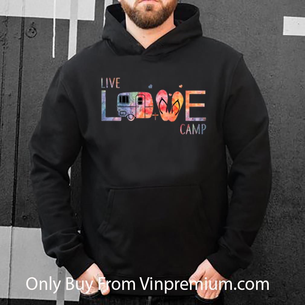 Premium Live Love Camp Flip Flop shirt