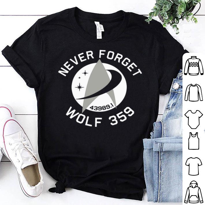 Never Forget 43989 Wolf 359 shirt 8