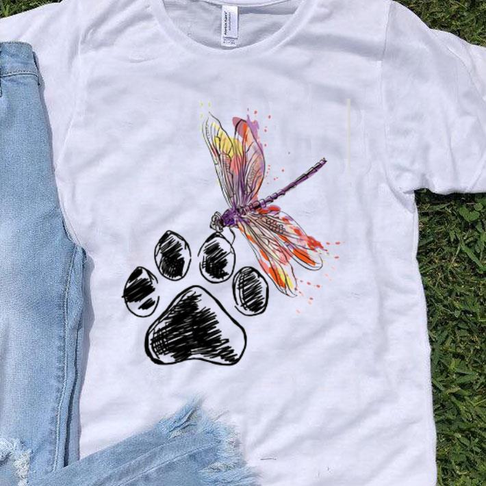 Dragonfly Paw Dog shirt 9