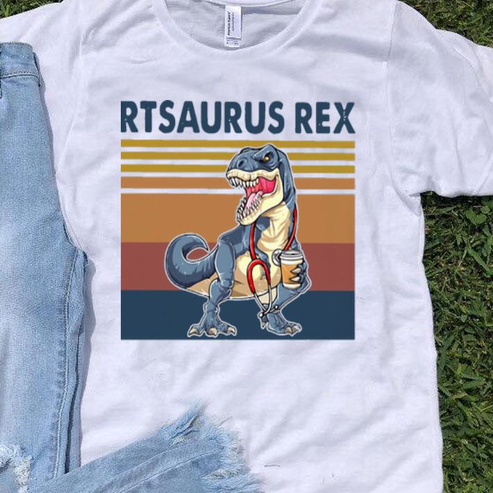 Vintage Respiratory Therapist Rtsaurus Rex shirt 8