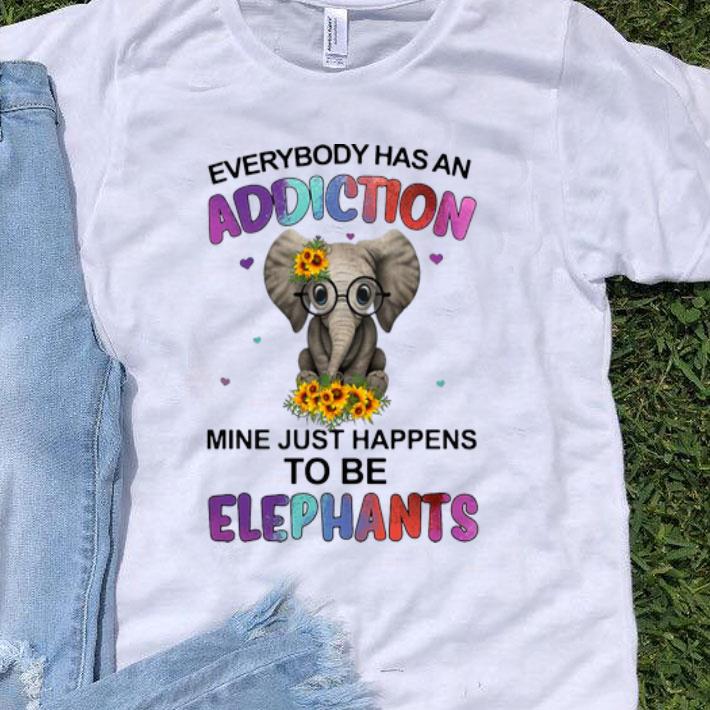 Everybody Has An Addiction Mine Just Happens To Be Elephants shirt 8