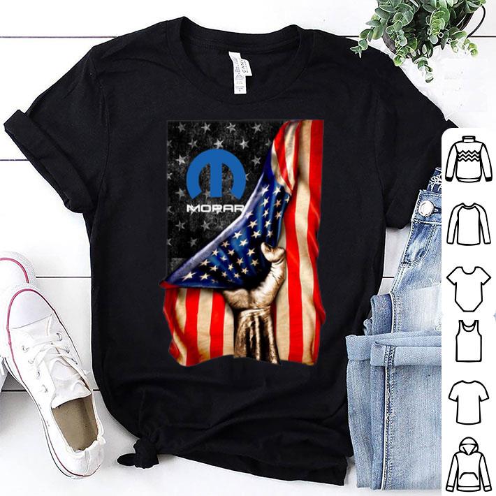 Mopar Inside American Flag Strong Hand shirt 8