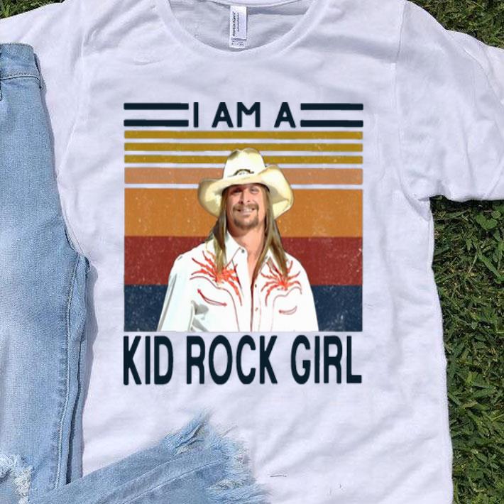 Vintage I Am A Kid Rock Girl shirt 8