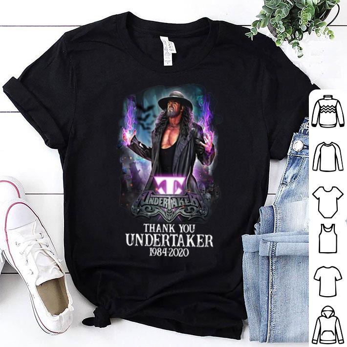 Thank You Undertaker 1984-2020 Mark William Calaway shirt 8