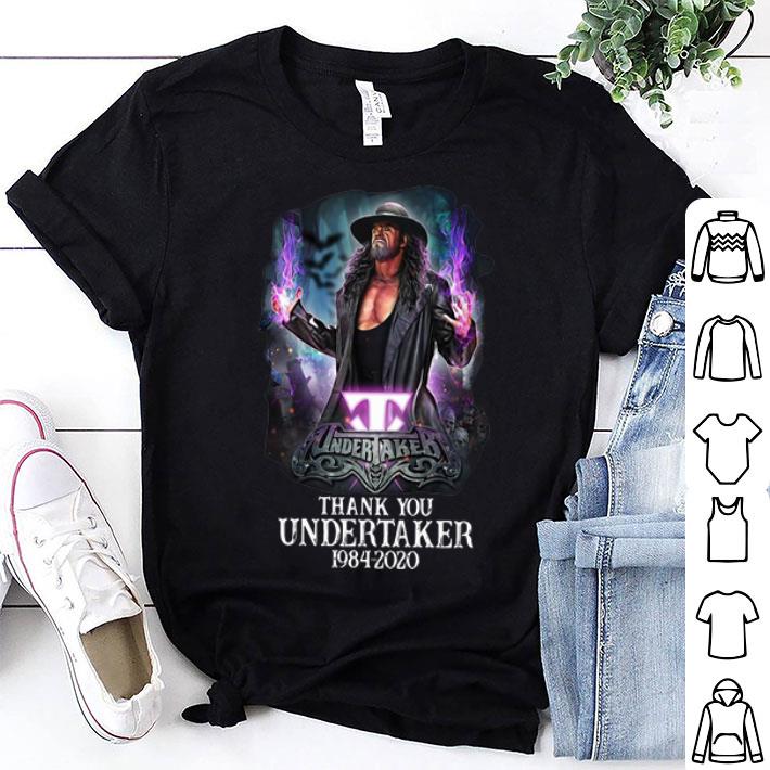 Thank You Undertaker 1984-2020 Mark William Calaway shirt 9