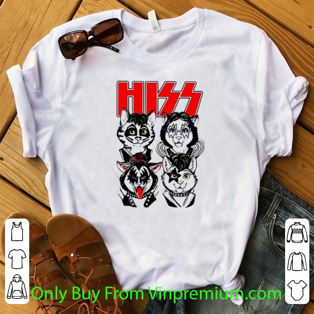 Hot Kiss Hiss Cats Band Rock shirt 6