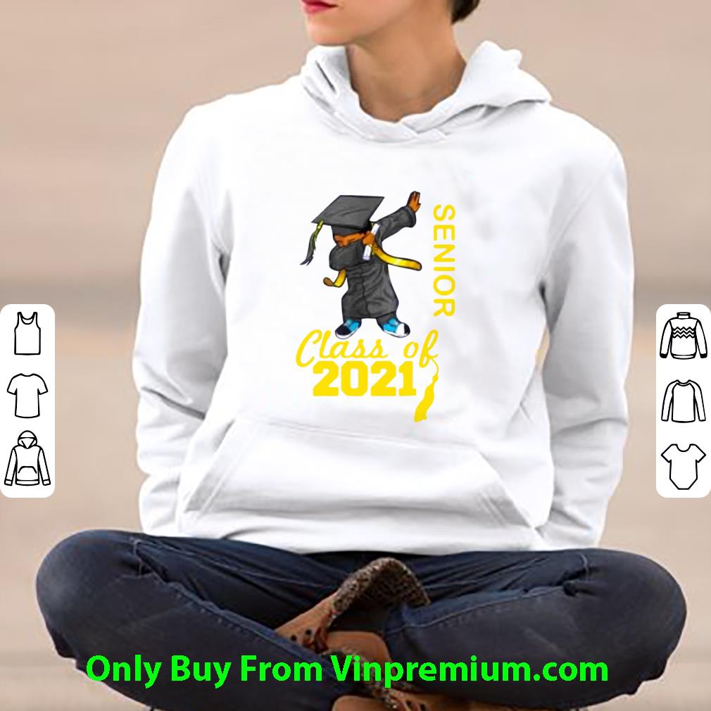 Premium Dabbing Graduation Senior Class Of 2021 shirt