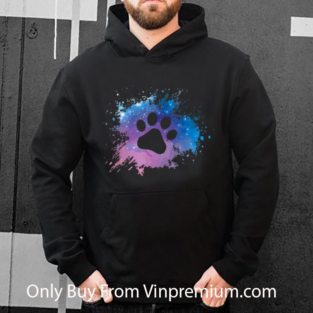 Original Paw Dog Galaxy Paint shirt