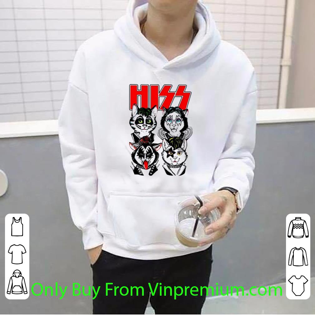 Hot Kiss Hiss Cats Band Rock shirt