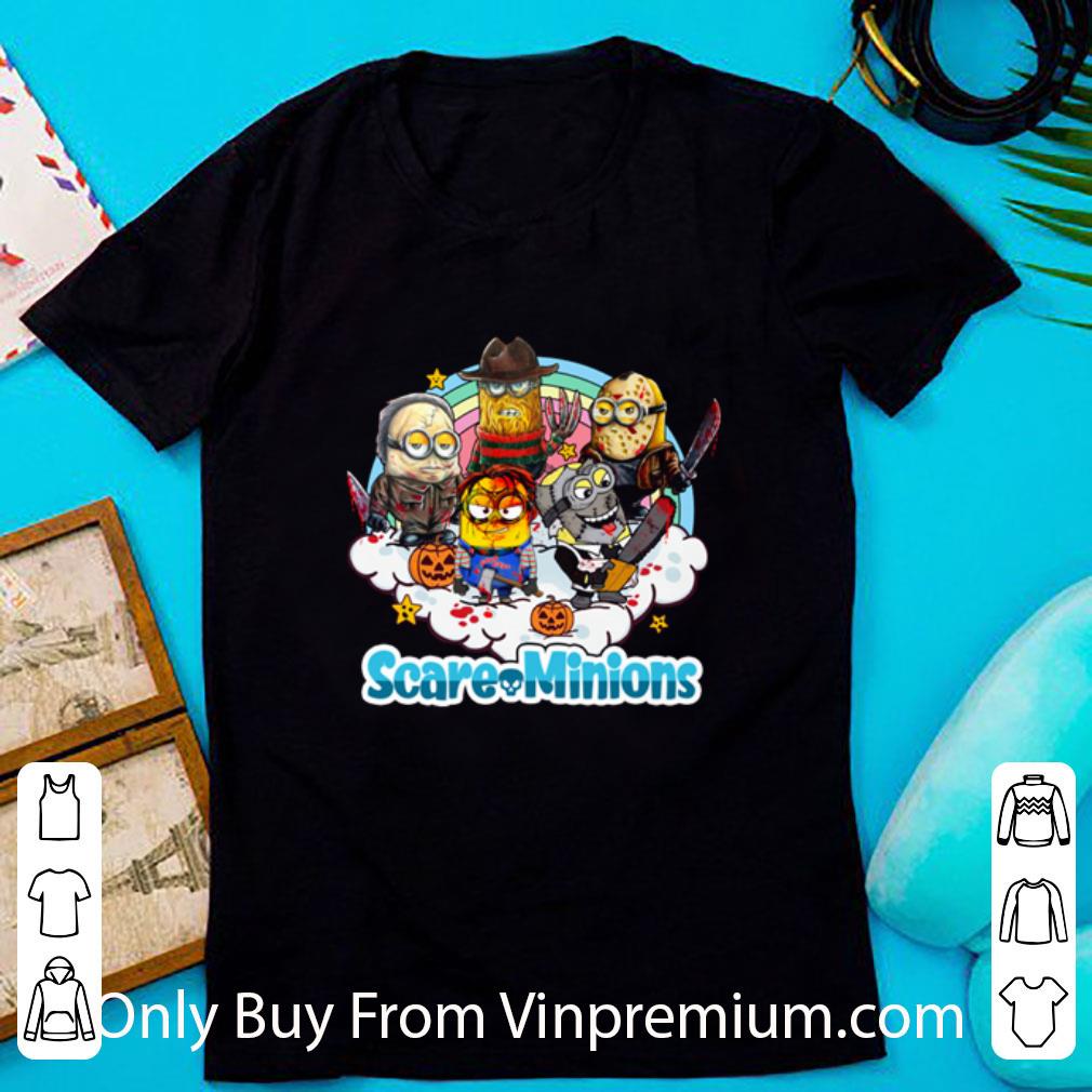 Top Minion Horror Characters Scare Minions shirt 7
